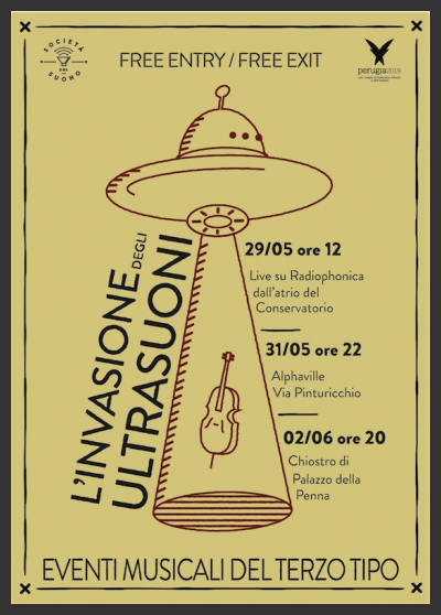 L’Invasione degli Ultrasuoni -  Eventi musicali del terzo tipo